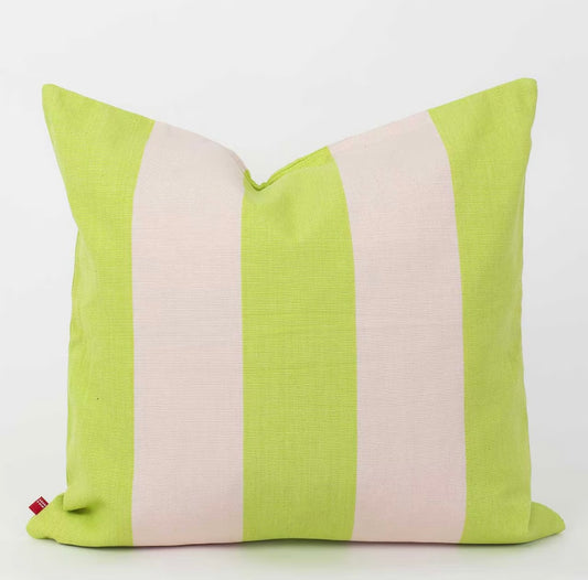 FIFI Cushion 50×50, lime/beige by A World of Craft