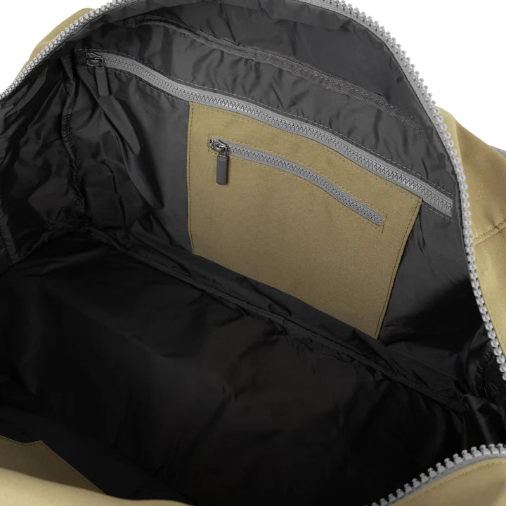 Roka London ‘Gatwick’ Khaki Recycled Canvas (Large)