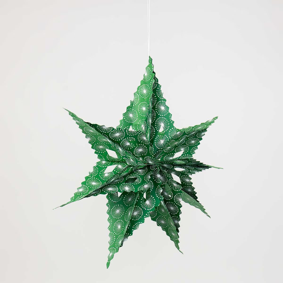 SIRIUS DANDELION Star, green, white