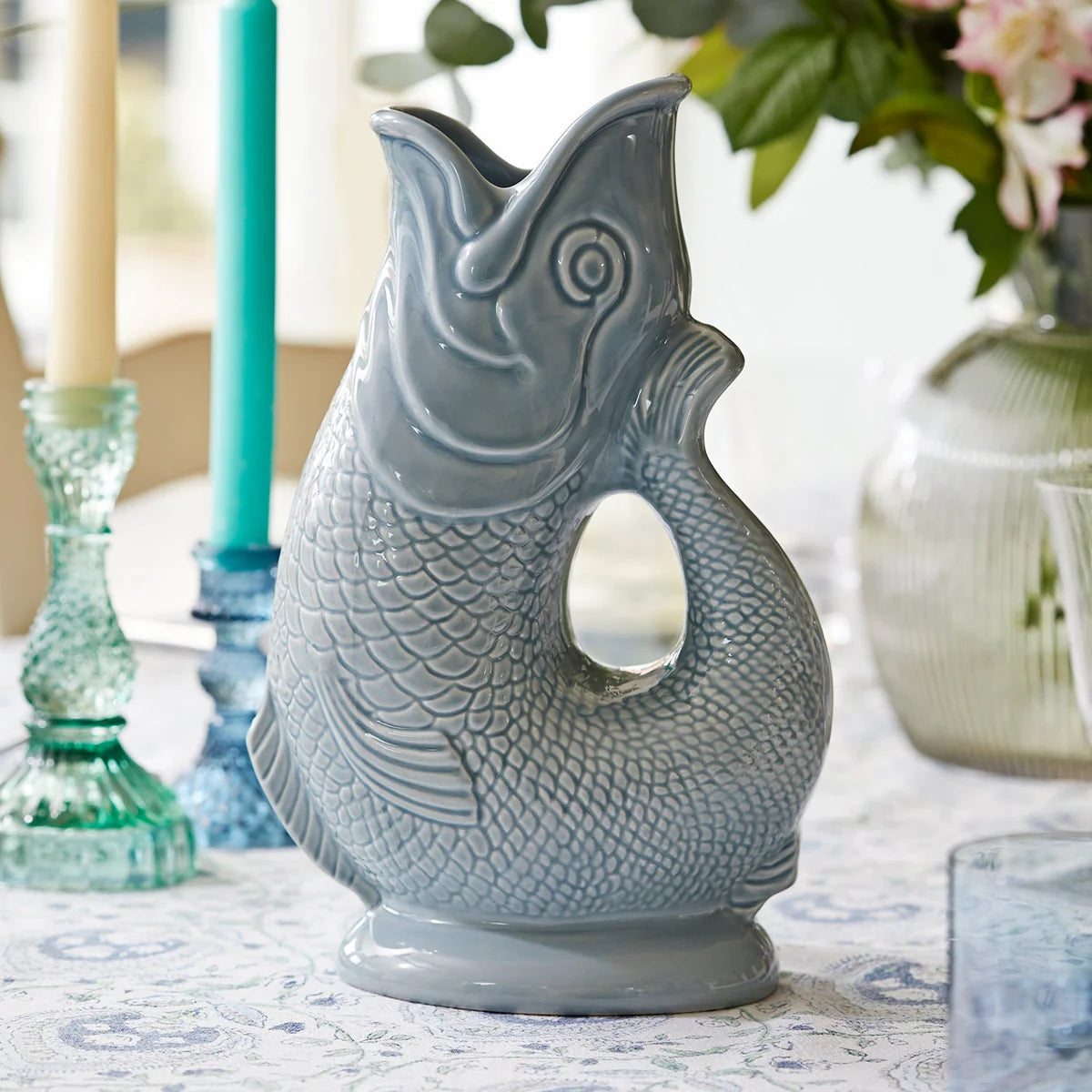 Cloud fish jug By Gurgly