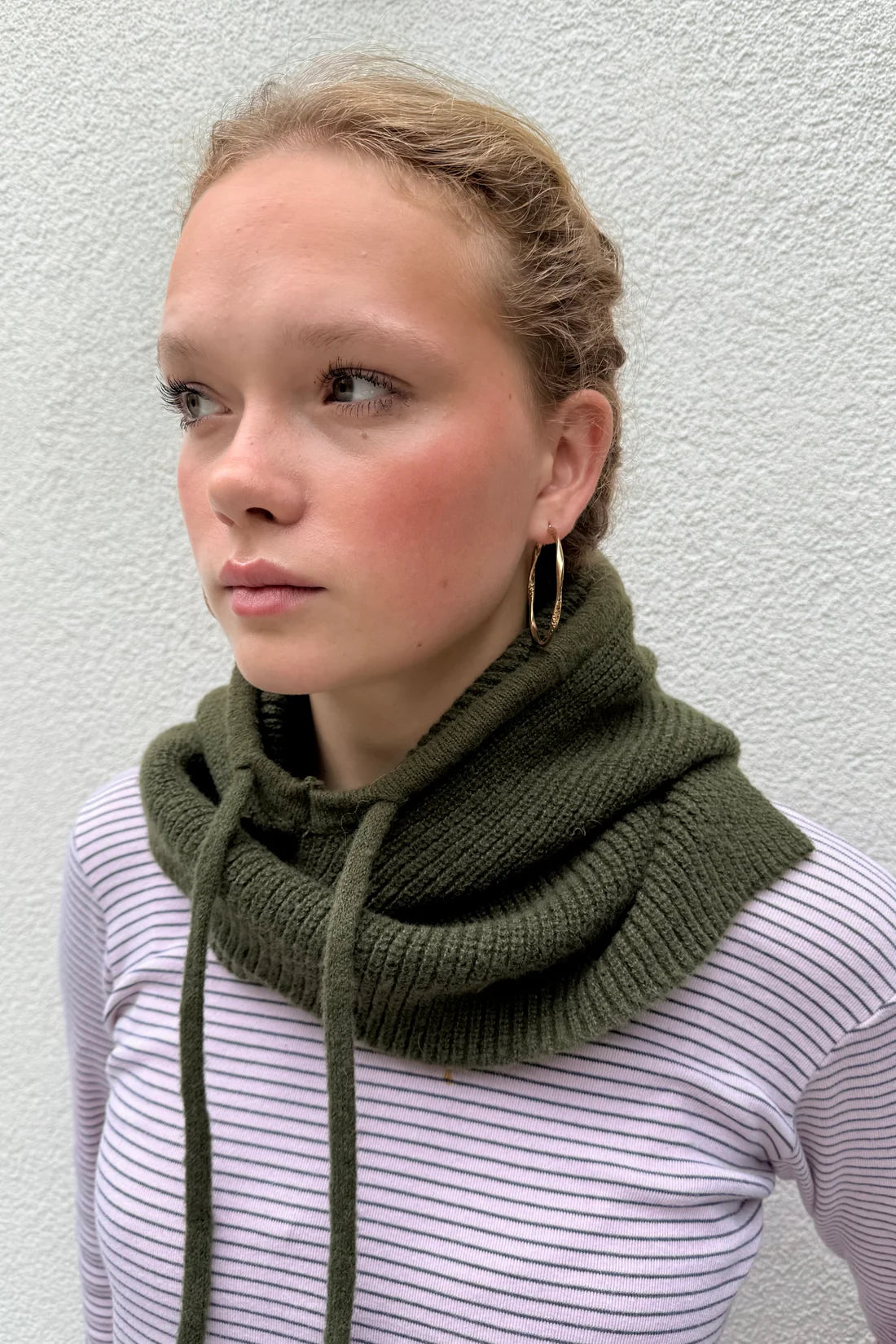 Øst Cashmere Khaki Hood