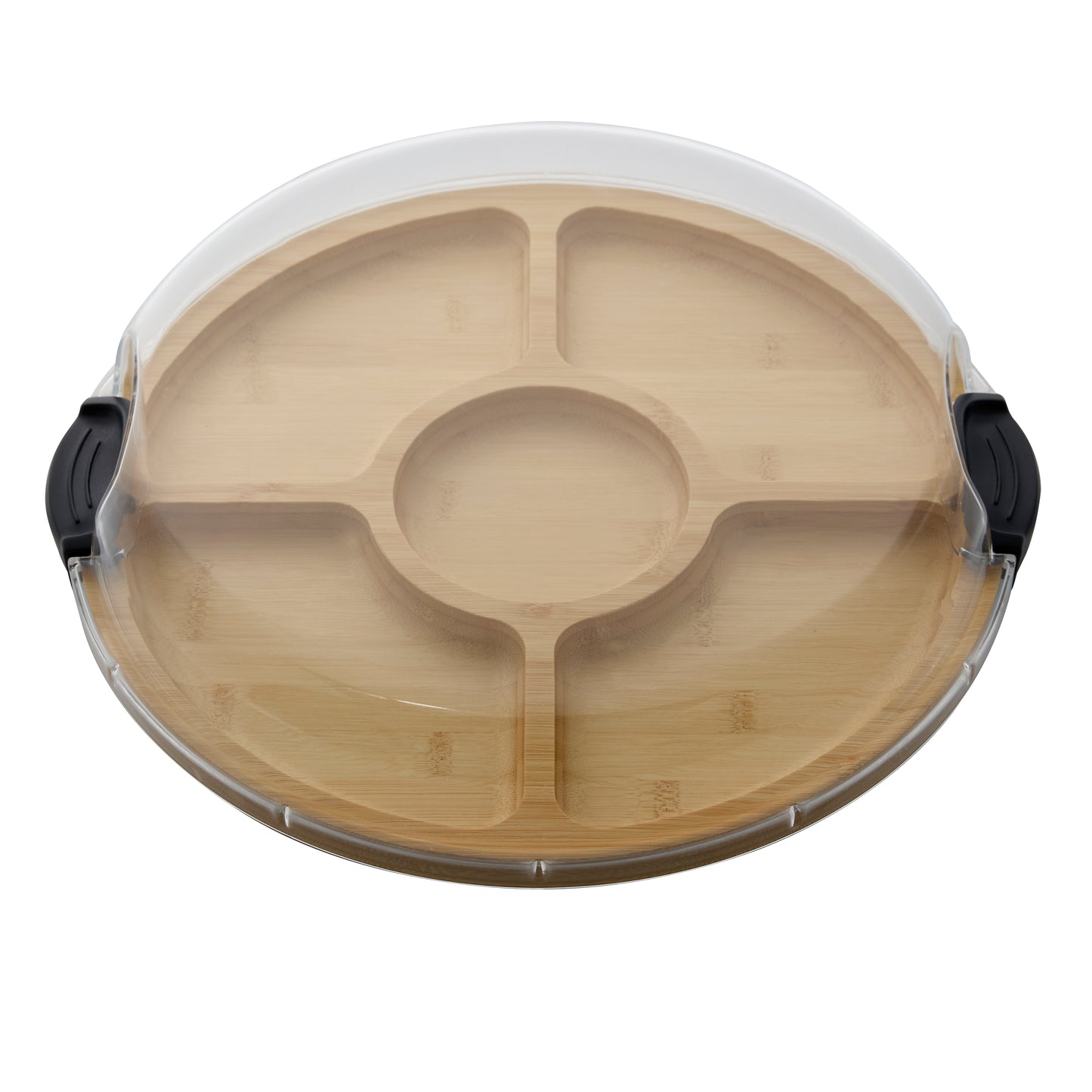 Farberware Build-a-Board Bamboo Divided Serving Board, 35.5CM