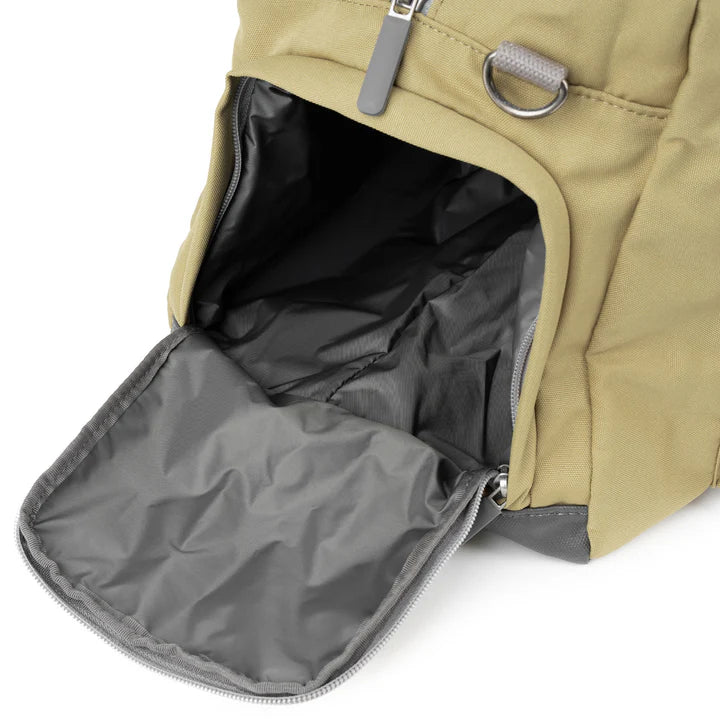 Roka London ‘Gatwick’ Khaki Recycled Canvas (Large)