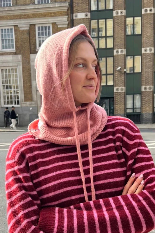 Øst Cashmere Hood Rosa