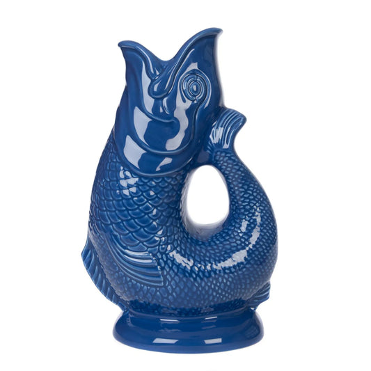 Azure fish jug By Gurgly