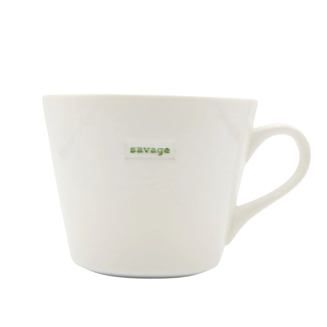 Savage Bucket Mug by Keith Brymer Jones