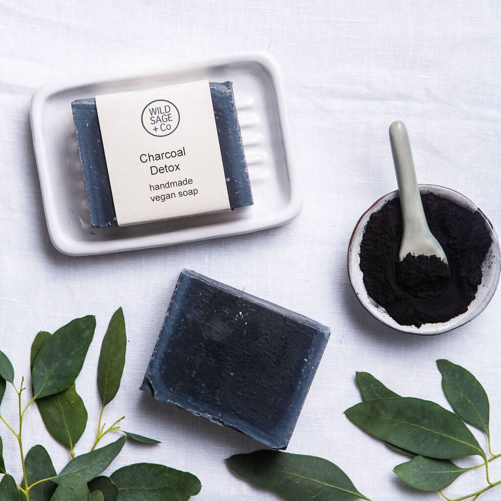 Charcoal Soap - Vegan, Cruelty Free + Plastic Free