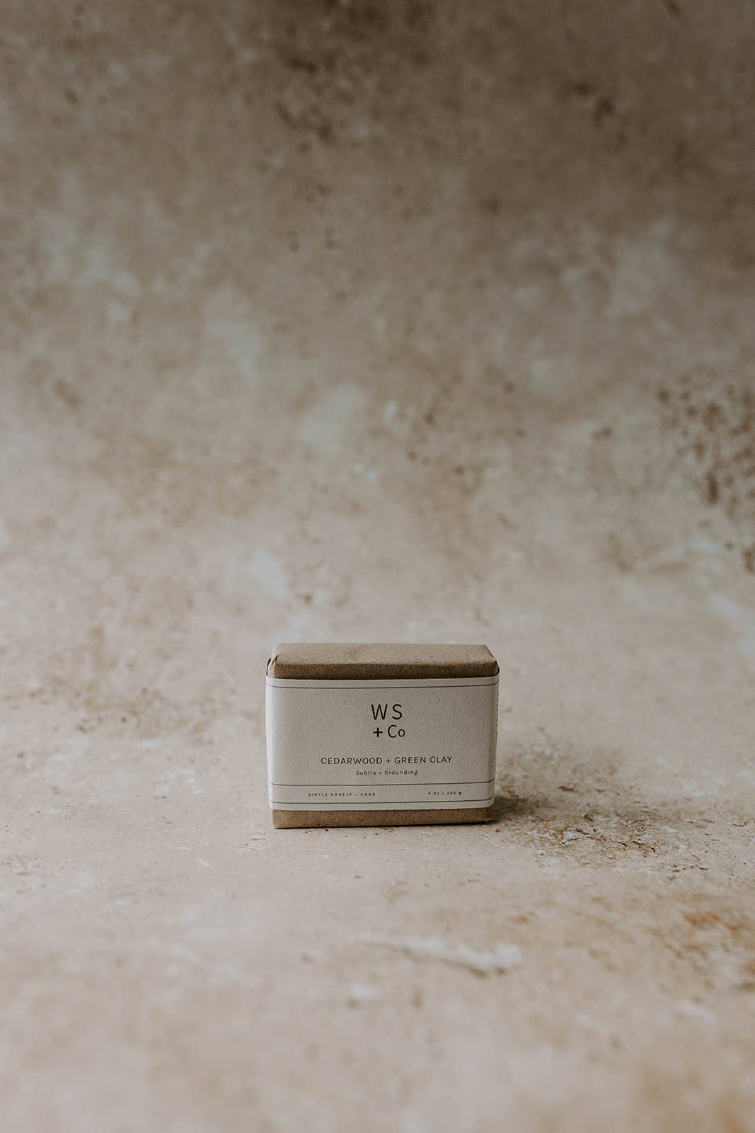 Cedarwood + Green Clay Soap - Vegan, Cruelty Free + Plastic